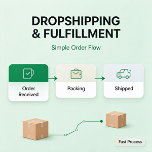 บริการจัดส่งสินค้าดรอปชิปปิ้งของ Shopify ในจีน, บริการคลังสินค้าและการตรวจสอบก่อนจัดส่ง, บริการจัดส่งแบบ DDP, รับทำฉลากสินค้าส่วนตัว - Product Image 1