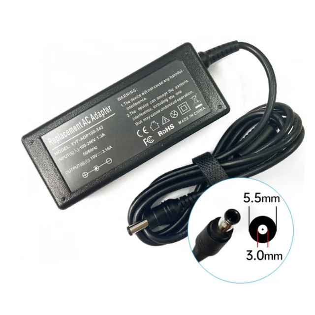 19V Laptop Adapter for Samsung Adapter 19V 4.74A 90W Notebook Laptop  5.5x3.0 Plug Universal Ac Charger