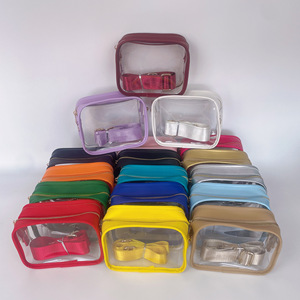 Borsa a <span class=keywords><strong>Tracolla</strong></span> Trasparente, <span class=keywords><strong>Mini</strong></span> Borsa Messenger Personalizzata con Stampa di Lettere, Borsa da Stadio in PVC Trasparente alla Moda - Product Image 4