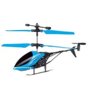 Pasokan Pabrik Helikopter Mini 2 Saluran Gaya Baru Mengatur Kecepatan Pesawat Mainan Rc