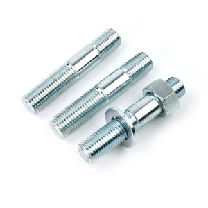 Nhà máy chuyên nghiệp tap End Stud Bolt thép carbon một phần ren đôi đầu Stud Bolt với các loại hạt và máy giặt chủ đề <span class=keywords><strong>Rod</strong></span> - Product Image 5