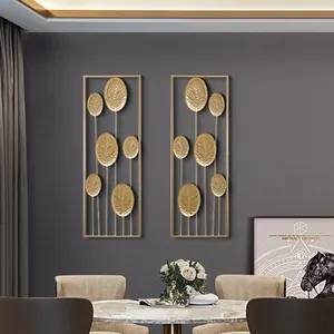 Home Decor Interior Modern Nordic Living Room Gold Glass Metal Brass Wall Tray Luxury Home Decor Other Decoration For Home