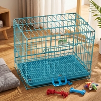 Cage pour chien en métal écologique, vente en gros d'usine, fermeture simple à poussoir, facile à assembler, cage pliable, durable, grand espace
