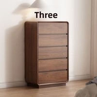 Armoire murale de rangement en bois massif de style rétro vintage avec tiroir, design vertical pour la fin du lit, commode pour salon et chambre à coucher
