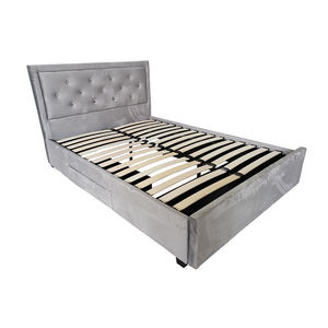 Cama King Size de Lujo Moderna para Dormitorio de Adultos, con Estructura Tapizada, Cómoda y Suave, con Almacenamiento y Cajones - Product Image 4