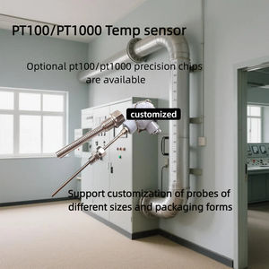 مقياس حرارة بالأشعة تحت الحمراء عالي الحرارة 4-20 مللي أمبير، مستشعر درجة حرارة السوائل الصناعية <span class=keywords><strong>RTD</strong></span> <span class=keywords><strong>PT100</strong></span>، لخزانات المياه والوقود، تصنيع حسب الطلب - Product Image 2