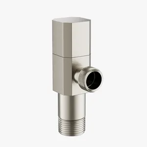 Jinhaoli Brass Chrome Plated Angle Valve Angle Stop Cock Manual Valves Toilet Angle Valve For Faucet
