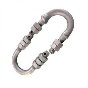 Fixation de poteau de type U en acier galvanisé à chaud pour projets de distribution d'énergie aérienne - Product Image 1