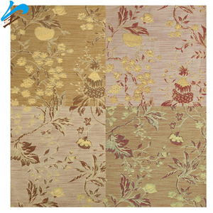 Tùy Chỉnh Thổ Cẩm Vải Jacquard Chenille Dệt Polyester Jacquard Vải Với Màu Đỏ Mô Hình Thời Trang - Product Image 2