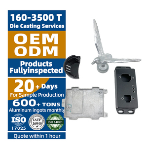 Pièces automobiles et boîtiers électroniques en alliage d'aluminium et de zinc moulés sous pression - Poli/revêtement en poudre certifié ISO9001 Tolérance de 0,1 mm - Product Image 1