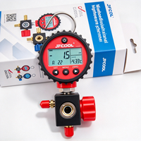 Manomètre numérique JF01H -14,5-800 psi, testeur haute pression, précision 0,5 % FS, 87 réfrigérants, outil de réparation HVAC à valve unique