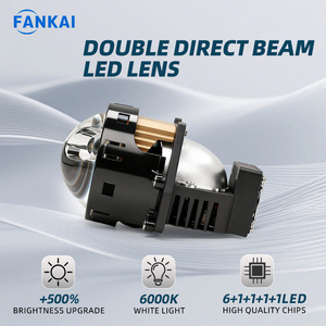 T2 <b>Led</b> <b>Headlight</b> 3.0 Inch D2S 80W 30000Lm 6000K For Retrofit Upgrade Universal Fit - Product Image 2
