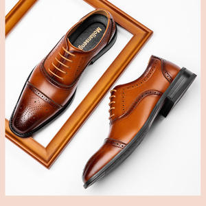 Di alta qualità in pelle di lusso moda moda <span class=keywords><strong>sposo</strong></span> uomo stile matrimonio formale Business in pelle Oxford <span class=keywords><strong>scarpe</strong></span> eleganti - Product Image 6
