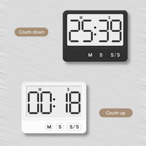 맞춤형 로고 대형 실험실 주방 스톱워치 시간 측정기 어린이 교사 자석 다기능 디지털 단일 채널 시각적 중국어 학습 포모도로 타이머 - Product Image 3
