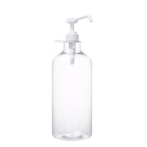 Conteneur en plastique vide en gros, flacon <span class=keywords><strong>pompe</strong></span> pour désinfectant pour les mains, 2 litres, 64 oz - Product Image 3