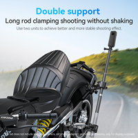 Support de fixation pour vélo et moto Telesin pour caméra d'action Hero DJI Insta360 Ace -- Accessoires pour caméra d'action