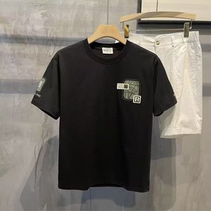 <span class=keywords><strong>T</strong></span>-<span class=keywords><strong>shirt</strong></span> <span class=keywords><strong>Homme</strong></span> Tendance É<span class=keywords><strong>t</strong></span>é Marque 2025 Nouvelle Collection <span class=keywords><strong>Coupe</strong></span> Slim Imprimé Manches Courtes - Product Image 2