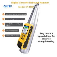 OJIMU CR-180D Medidor Digital Profesional de Rebote de Concreto para Martillo, Rango de Medición de 10-60MPa, Alta Precisión, Herramienta de Inspección de Edificios
