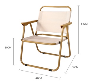 Silla Plegable Portátil Ligera para Exteriores, para Acampar, Pescar, Hacer Picnic, Playa - Product Image 2