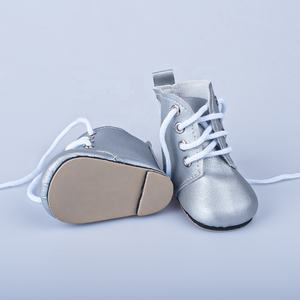 <span class=keywords><strong>Bottes</strong></span> <span class=keywords><strong>hautes</strong></span> à lacets de haute qualité pour poupées, mode, <span class=keywords><strong>bottes</strong></span> en PU de 18 pouces, accessoires pour poupées, chaussures - Product Image 6