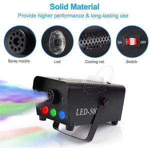 Mini 500 wát LED ánh sáng sân khấu sương mù máy điều khiển từ xa cho Đảng - Product Image 6