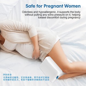 कंसेमर मेमोरी फोम पैर तकिया के कपड़े घुटने के तकिया के साथ नींद आराम करने के लिए चुंबकीय मालिश साइटिक तंत्रिका दर्द राहत तकिया - Product Image 5