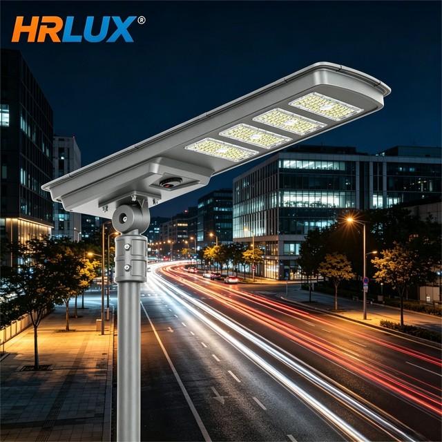 30W 40W All-in-one Solar Street Light IP66 Waterproof Built-in Motion Sensor Outdoor Municipal Road Lamp