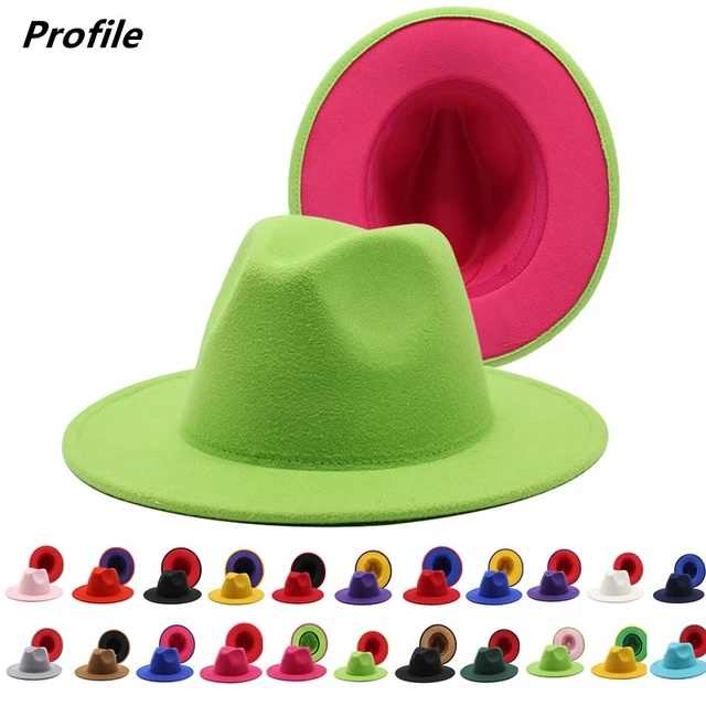 2024 autumn and winter fashion Fedora Hat men wholesale women's wool