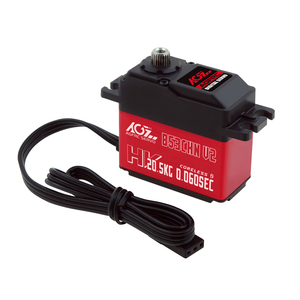 มอเตอร์ AGFRC B53CHN ความเร็วสูง 0.060 วินาที แรงบิด 20.5 กก. 8.4V HV 2BB เกียร์โลหะ โปรแกรมได้ ดิจิตอล คอร์เลส สำหรับรถบังคับวิทยุและหุ่นยนต์ - Product Image 1