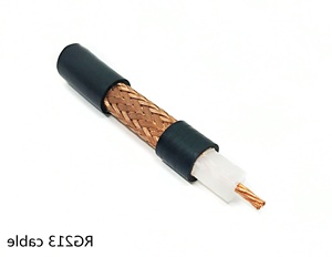 同軸ケーブル100FT50オーム低減衰RG213ケーブル裸銅編組シールドRG213同軸ケーブル - Product Image 6