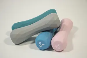 Nouveau design silicone petit haltère pour le fitness à domicile