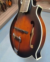 Vente chaude Mandoline 12 cordes Épicéa Contreplaqué Érable Contreplaqué En Gros Diverses Couleurs Disponibles KMFL-12