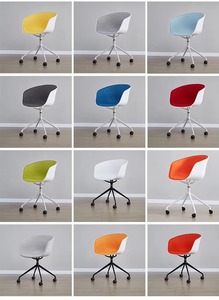 Đào tạo hiện đại nâng ghế với da chính hãng phổ kim loại khung cánh tay ghế có tính năng kéo xe cơ sở và lưới tay vịn - Product Image 6