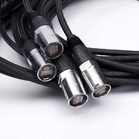 Câble LAN UTP Double blindage professionnel Cat6 SFTP 50M 80M 100M connecteur Rj45 câbles de Communication réseau 1-10 canaux 4K