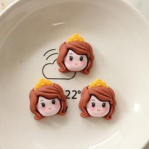 Nova Resina Cartoon Princesa Artesanato Combinando Popular Resina Charme - Product Image 6