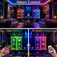 RGB CCT COB LED Şerit Rgbww 12v 5 Yıl Garantili Mavi Kırmızı 5m 20m Rgbcct 24v Rgbw Rgb Kısılabilir COB LED Şerit Bant Işık