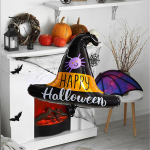 Palloncino di <span class=keywords><strong>Halloween</strong></span> in alluminio nuovo grande cartone animato zucca aliena festa di <span class=keywords><strong>Halloween</strong></span> palloncino fantasma disposizione palloncino - Product Image 3