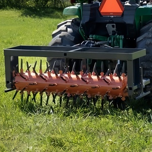 Équipement agricole professionnel, aérateur de pelouse à tambour, <span class=keywords><strong>attache</strong></span> à 3 <span class=keywords><strong>points</strong></span>, largeur de travail de 62 pouces |   Certifié CE et ISO9001 - Product Image 2