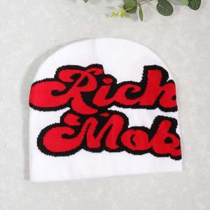 Gorros Unisex de Jacquard Acrílico 100% de Alta Calidad, Nueva Llegada, Bordado 3D Completo, para Playa, Negocios, Viajes - Product Image 6