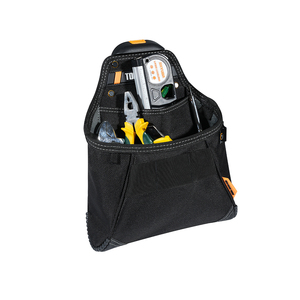 Échantillon gratuit, ceinture à outils de qualité pour hommes, pochette à outils en polyester imperméable, personnalisable, OEM, construction/électricien/carpentier - Product Image 1