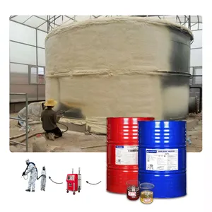 Factory Supply Polyurethane Foam Sponge Polyol And Isocyanate MDI ISO Spray Pu Foam Insulation Raw Material