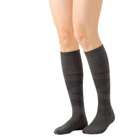 Chaussettes de compression athlétiques respirantes en coton et maille, fines, pour l'été, pour la course et l'entraînement, hauteur genou, personnalisables