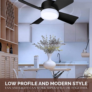 Ventilador de aspas de madera Luces LED remotas industriales
Enchufe profesional <span class=keywords><strong>Cool</strong></span> Fans Control
Lámpara de techo Ventilador de techo moderno con luz - Product Image 3