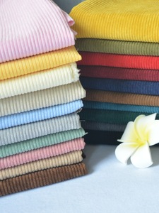 Tela de pana sólida a rayas de terciopelo multiusos para ropa exterior, camisas, overoles y decoración de sofás - Product Image 2