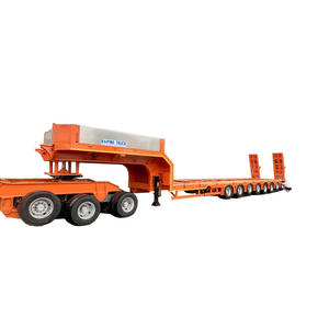 Camión de Plataforma Baja de 25-30 Toneladas, 3 Ejes, para Carga de Contenedores, Semirremolque de Plataforma Baja, BAIPING TRUCK Mechanical - Product Image 1