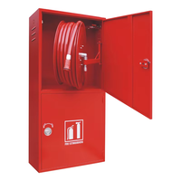 Kotak pelindung api pemasangan dinding, kotak keselamatan pemadam api kabinet gulungan selang sistem Sprinkler kustom