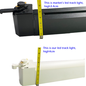 Lumière linéaire sur rail LED CRI90 moderne 30W 60W 12W 20W corps de lampe en aluminium pour salon centre commercial magasin de vêtements - Product Image 4