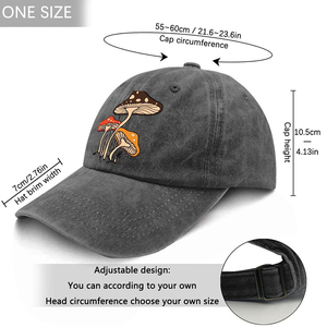 หมวกเบสบอลล้างหน้ากรดวินเทจหมวกกีฬาพิมพ์ลายหน้าจอหมวกคุณภาพสูงสำหรับทุกเพศ - Product Image 2