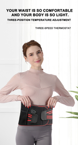 Heating <strong>Massage</strong> Waist Protector Unisex Airbag Traction <strong>Device</strong> for <strong>Back</strong> Pain Relief Support Belt Home Use - Product Image 2