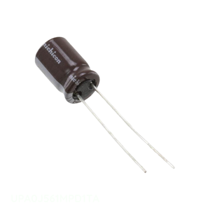 ตัวเก็บประจุแบบ Through Hole CAP ALUM 560UF 20% 6.3V RADIAL รุ่น UPA0J561MPD1TA ของแท้ 560 ยูเอฟ - Product Image 1